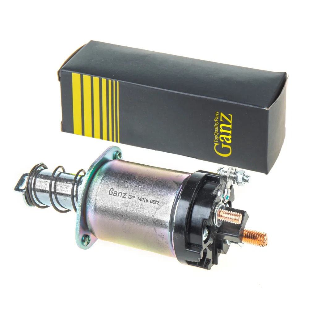 Реле втягивающее стартера для ГАЗ с дв. ЗМЗ-402, 406 GANZ GRP14016