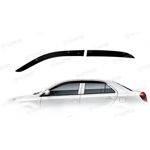 Дефлектора на окна Geely GC6 2014EuroStandard деф.окон Cobra Tuning GE10814