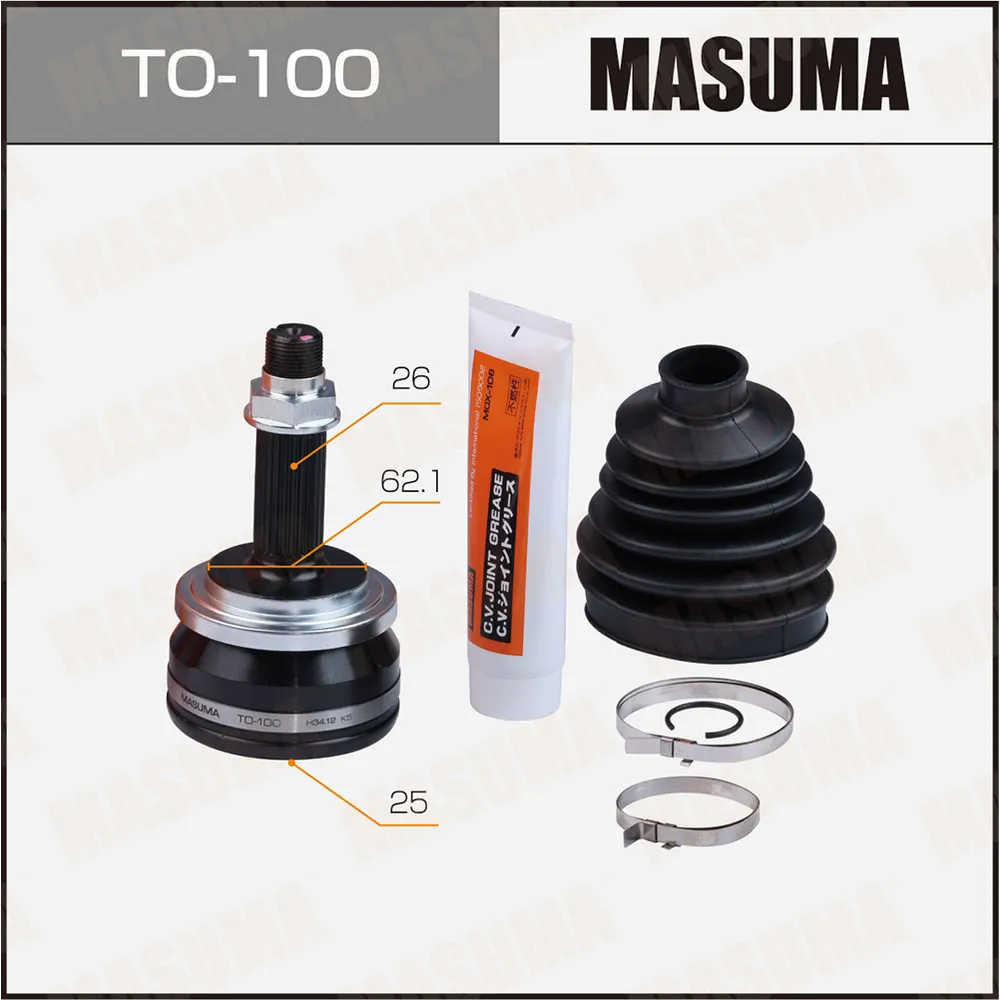 ШРУС MASUMA TO100