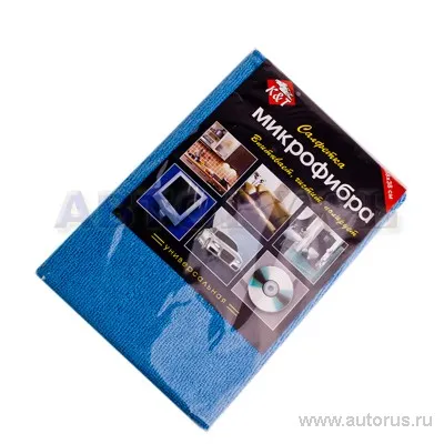 Салфетка микрофибра универсальная 38x38 см K&T КиТ-037