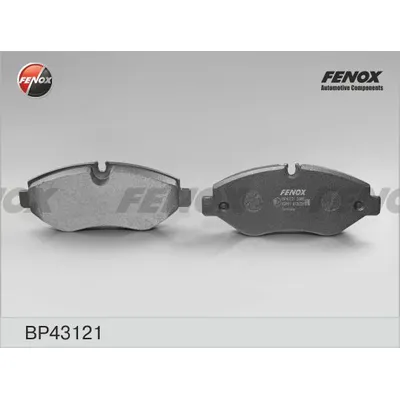 Колодки тормозные передние FENOX BP43121