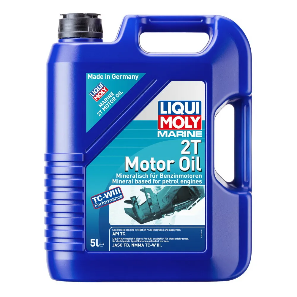 Масло моторное д/водн. техн. Marine 2T Motor Oil TC FB (5л) LIQUI MOLY 25020