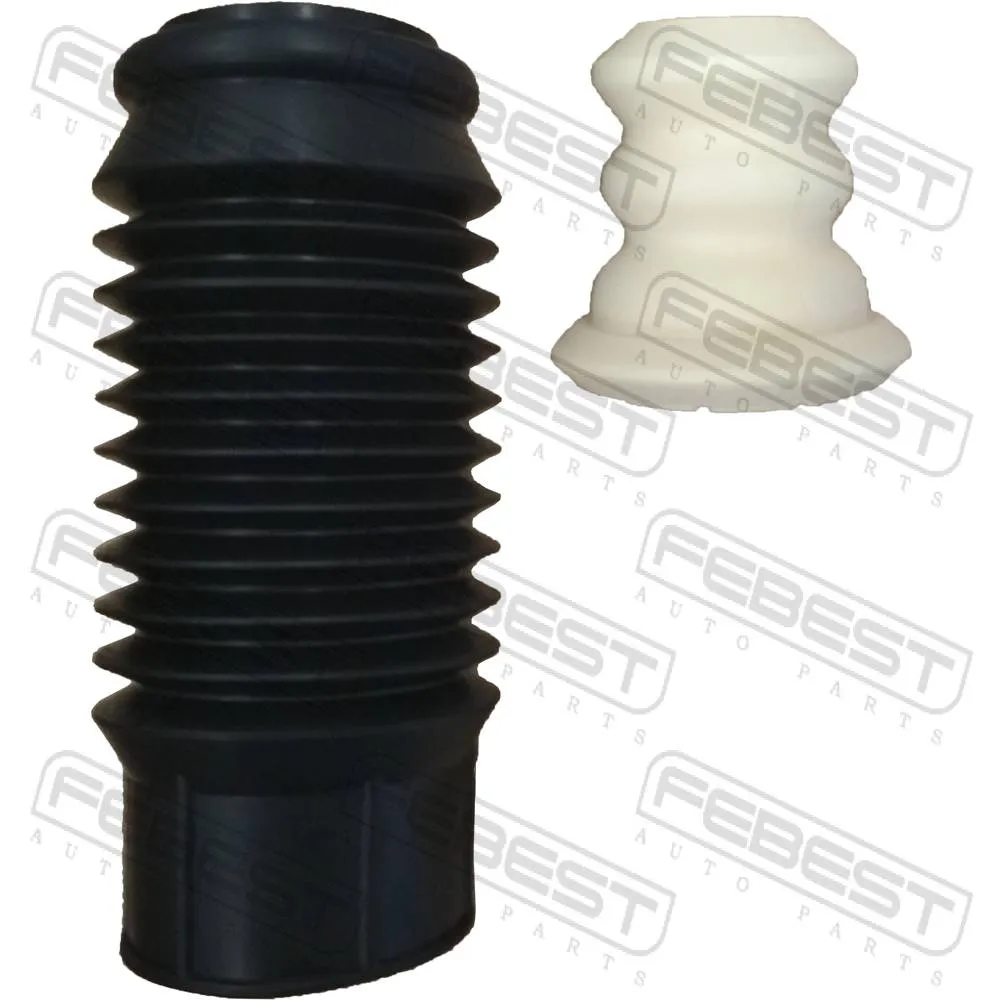 Пыльник амортизатора с отбойником универсальный PP-PVC D12 TOYOTA COROLLA AE10#,CE10#,EE10# 1991.06-2002.06 [ FEBEST TSHB-12-PP