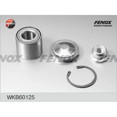 Подшипник ступицы задний, компл. FENOX WKB60125