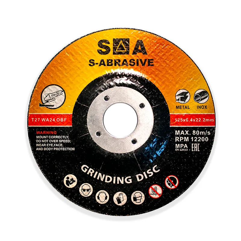 Зачистной диск S-ABRASIVE 125х6,4х22,2 S-Abrasive 1256422200002