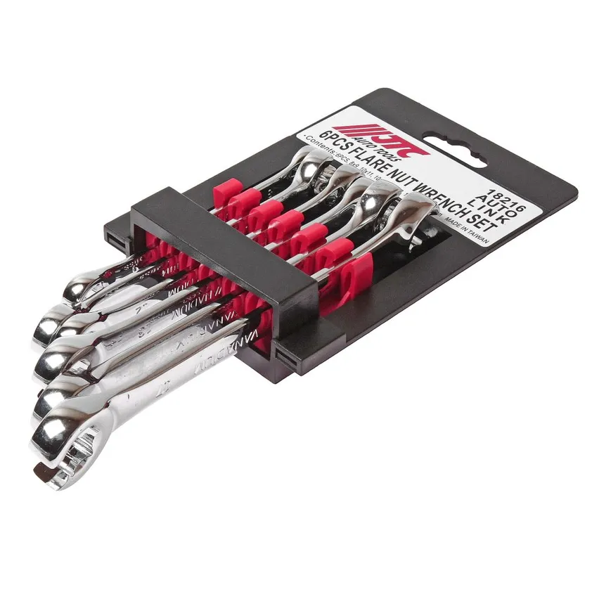 Набор ключей разрезных 8-17 мм двухсторонних 6 предметов JTC-18216