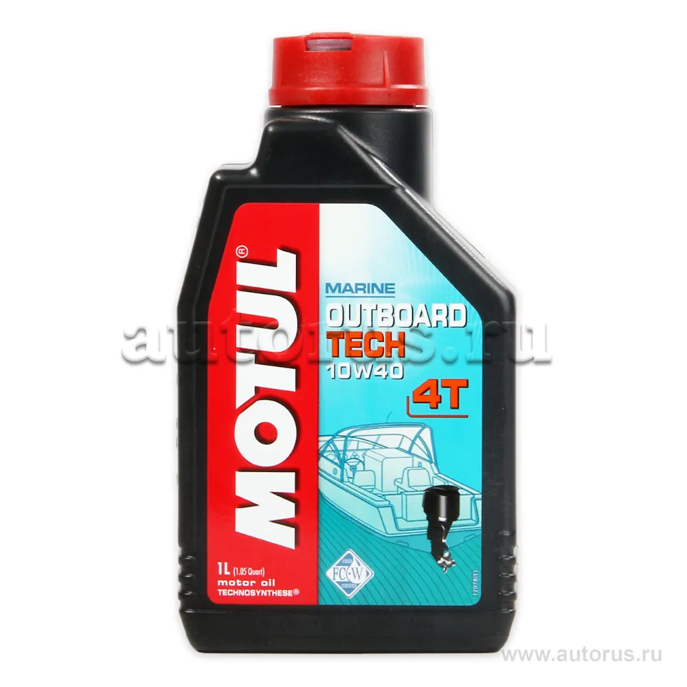Масло моторное 4T Motul Outboard Tech 10W40 1 л 106397