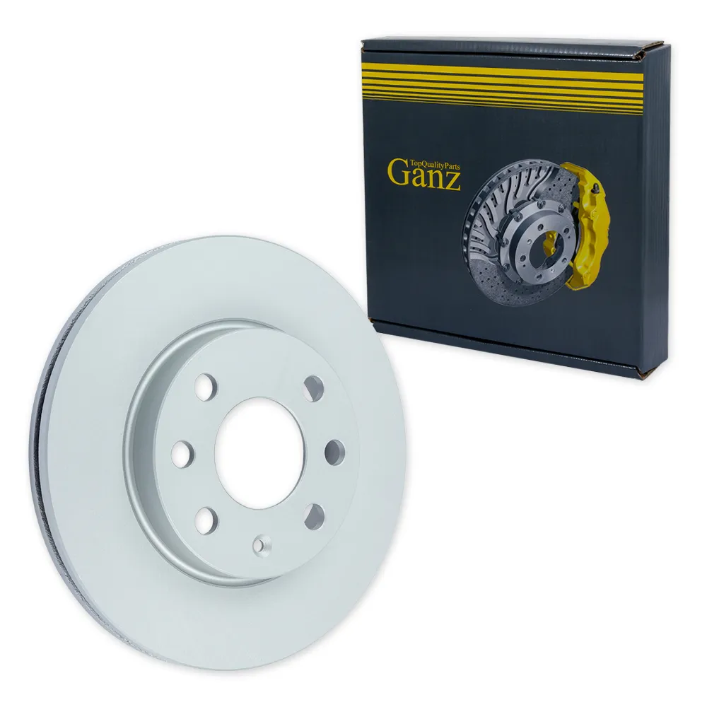 Диск тормозной передний с покрытием OPEL CORSA C 00-06 GANZ GIJ06165