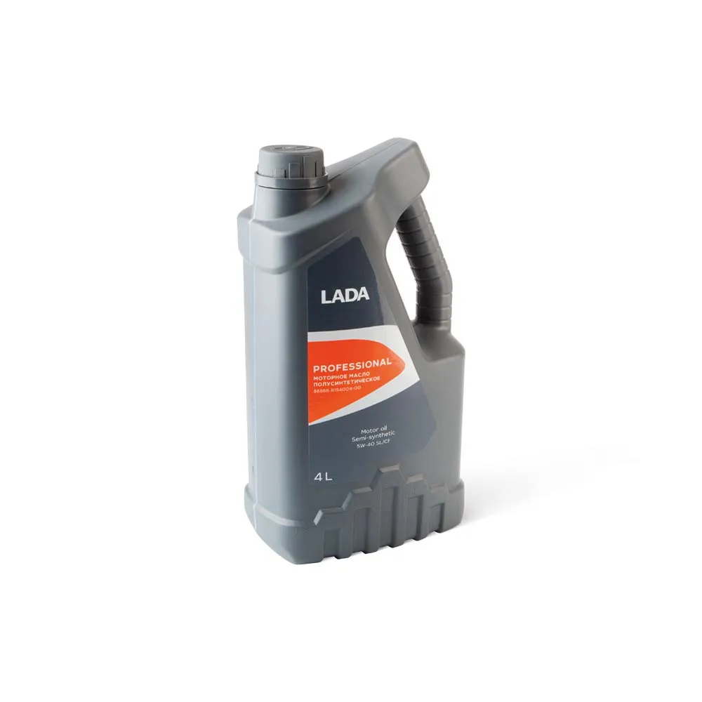 Масло моторное LADA PROFESSIONAL 5W-40, SL/CF, 4л (полусинтетика) LADA 88888R15400400