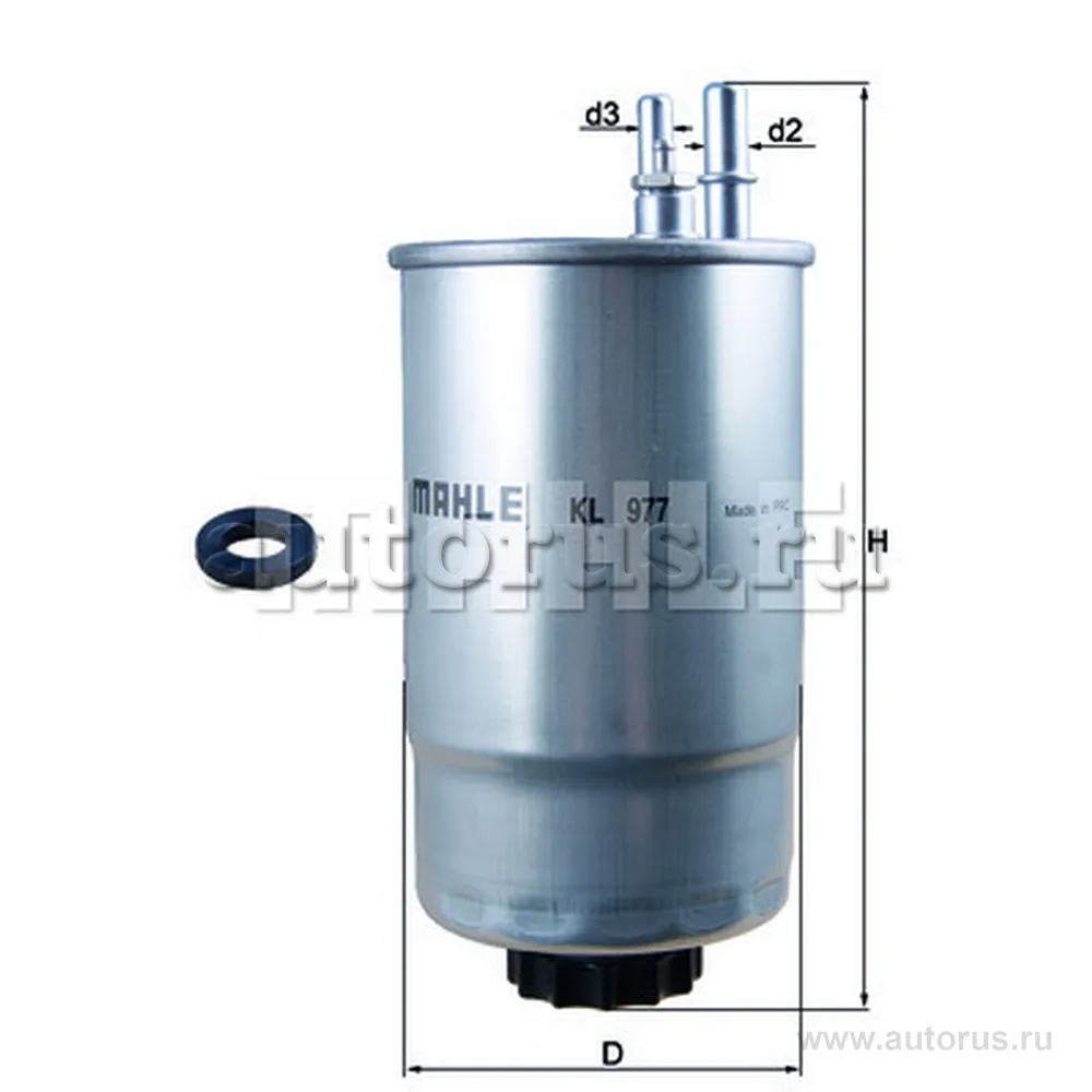 Фильтр топливный CITROEN JUMPER 3.0D/FIAT DUCATO 2.3D 11- KNECHT/MAHLE KL977D