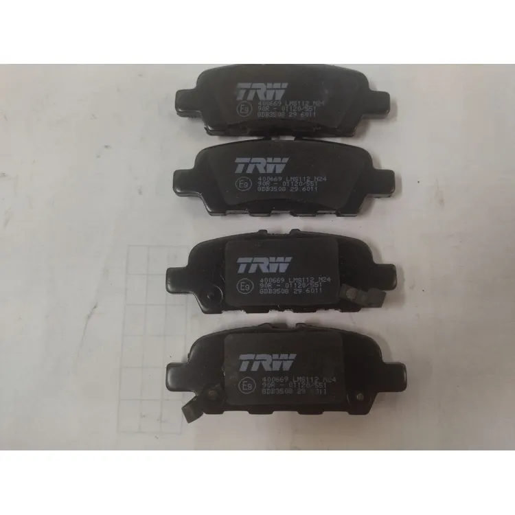 Колодки задние, Уценка NISSAN Teana / Juke TRW GDB3508-N0 Уценка