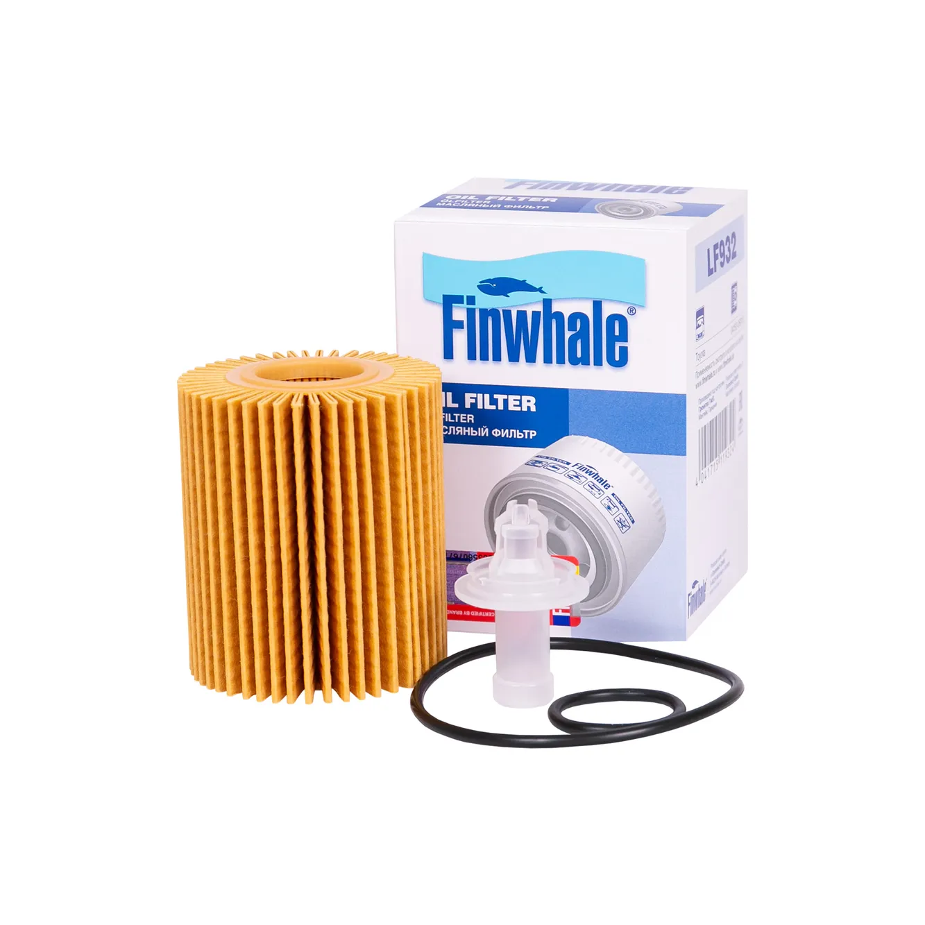 Фильтр масляный RAV 4 (A30/A40)(05-19), Land Cruiser Prado (150), FINWHALE LF932