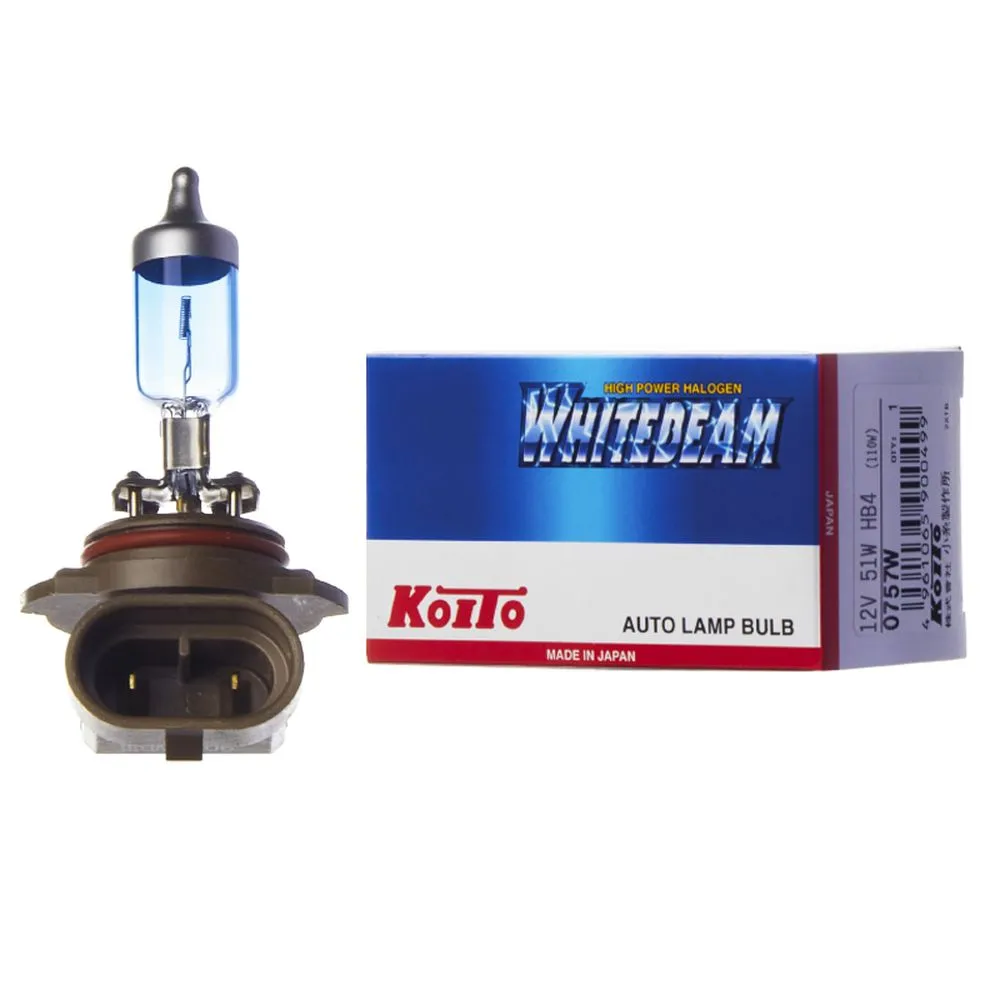 Лампа 12V HB4 55W 4200K KOITO Whitebeam 1 шт. картон 9006 0757W
