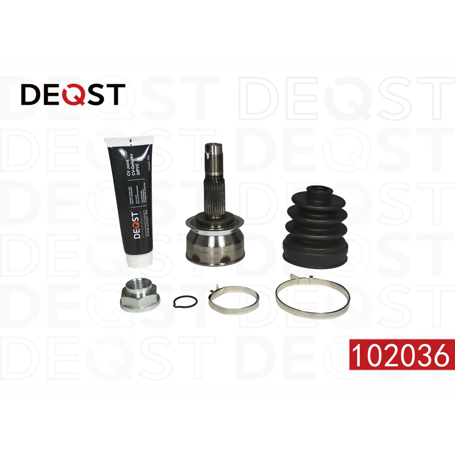 ШРУС CHEVROLET COBALT 11-/RAVON R4 17- DEQST 102036