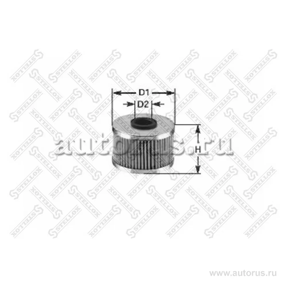 Фильтр масляный Volvo S40/V40 1.6-2.0 97>/S80 2.0-3.0 98>/S60 2.0- STELLOX 20-50149-SX