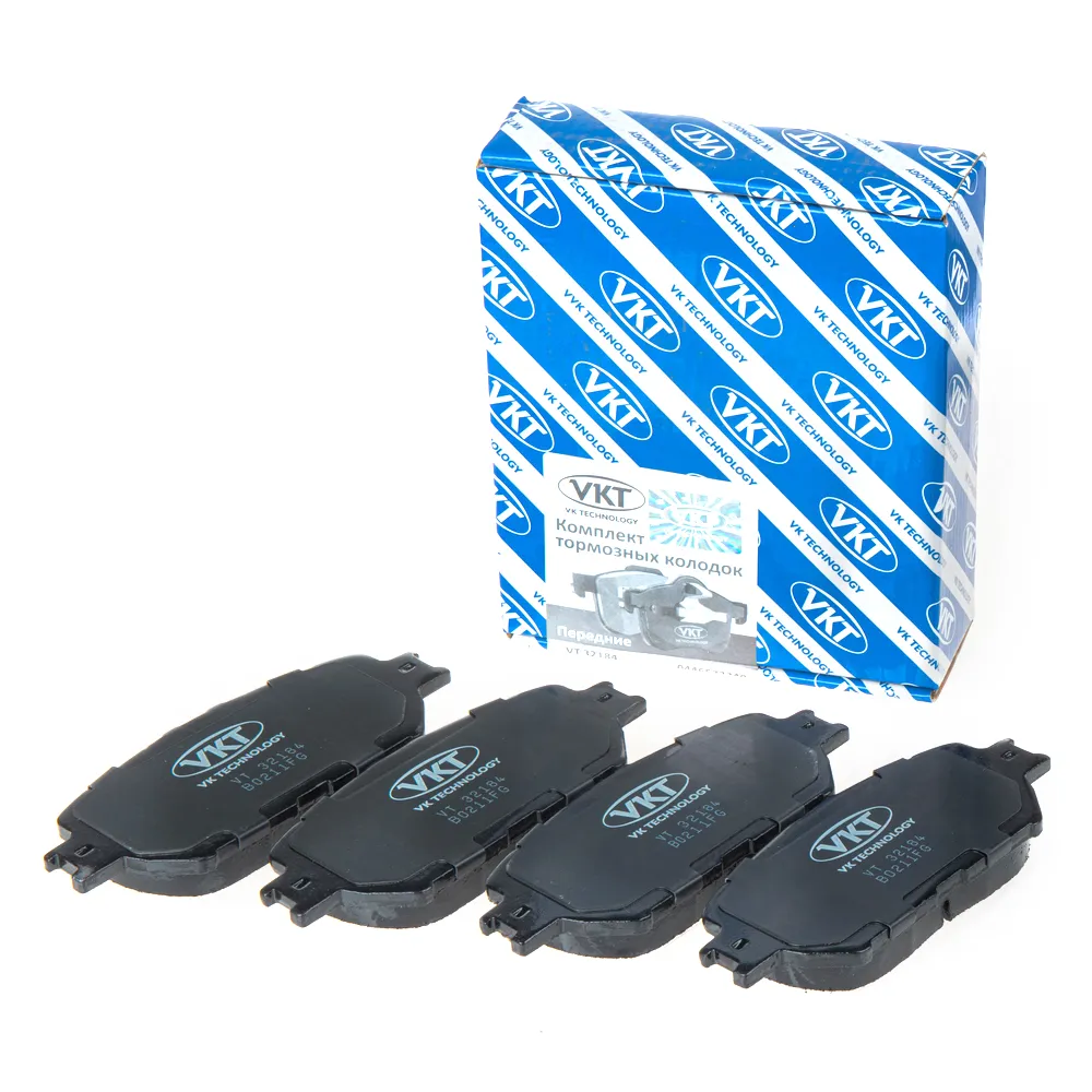 Колодки тормозные передние VK TECHNOLOGY VT 32184