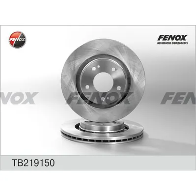 Диск тормозной FENOX TB219150