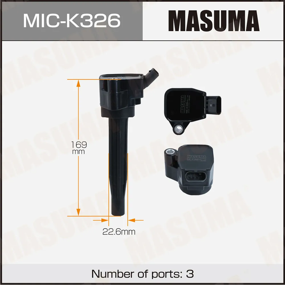 Катушка зажигания MASUMA MICK326