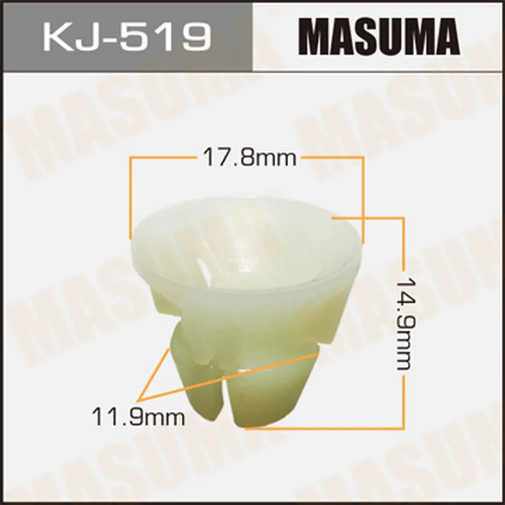 Клипса пластиковая TOYOTA MASUMA KJ519