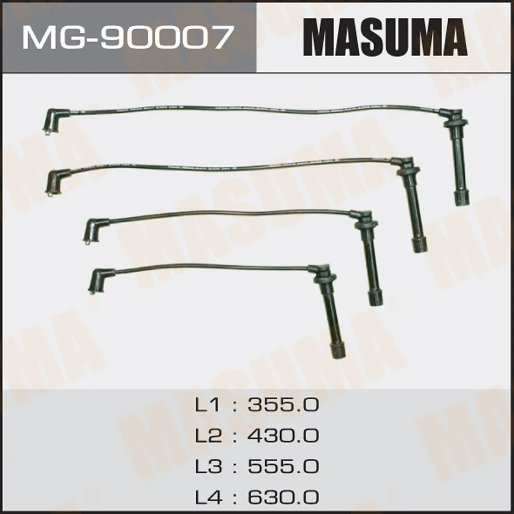 Провода высоковольтные (комплект) HONDA HR-V MASUMA MG-90007