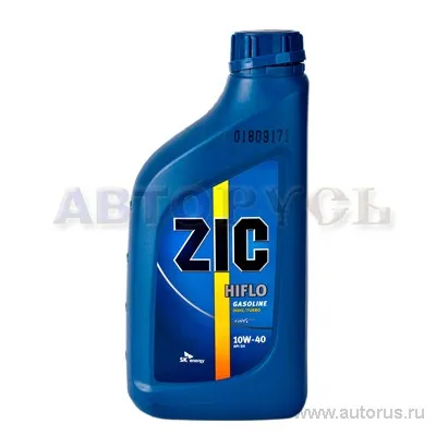 Масло моторное ZIC HIFLO 10W-40 минеральное 1 л 133121