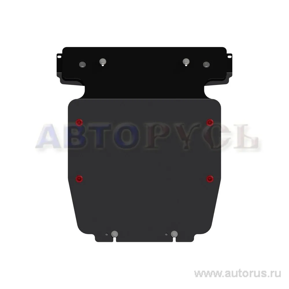 Защита картера двигателя VW Touareg, Туарег R5 V-3,2 3,6 4,2 2,5D 3,0D, 2003-2010, Сталь 2,5 мм
