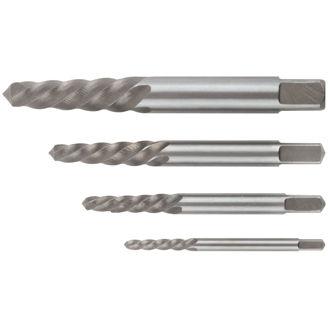 Набор экстракторов Профи, быстрорежущая HSS сталь, 4 шт. FIT 36448