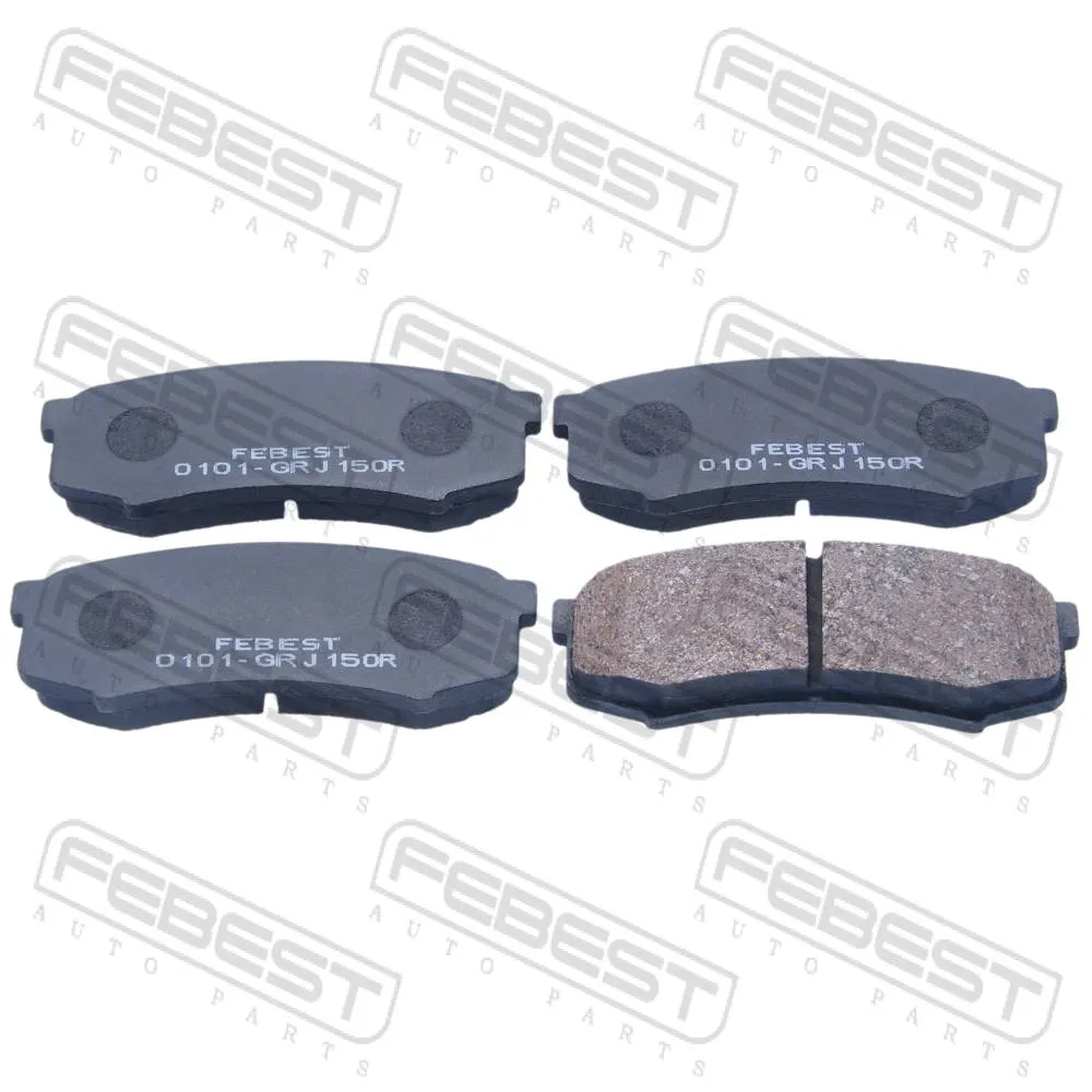 Колодки тормозные задние FEBEST 0101-GRJ150R