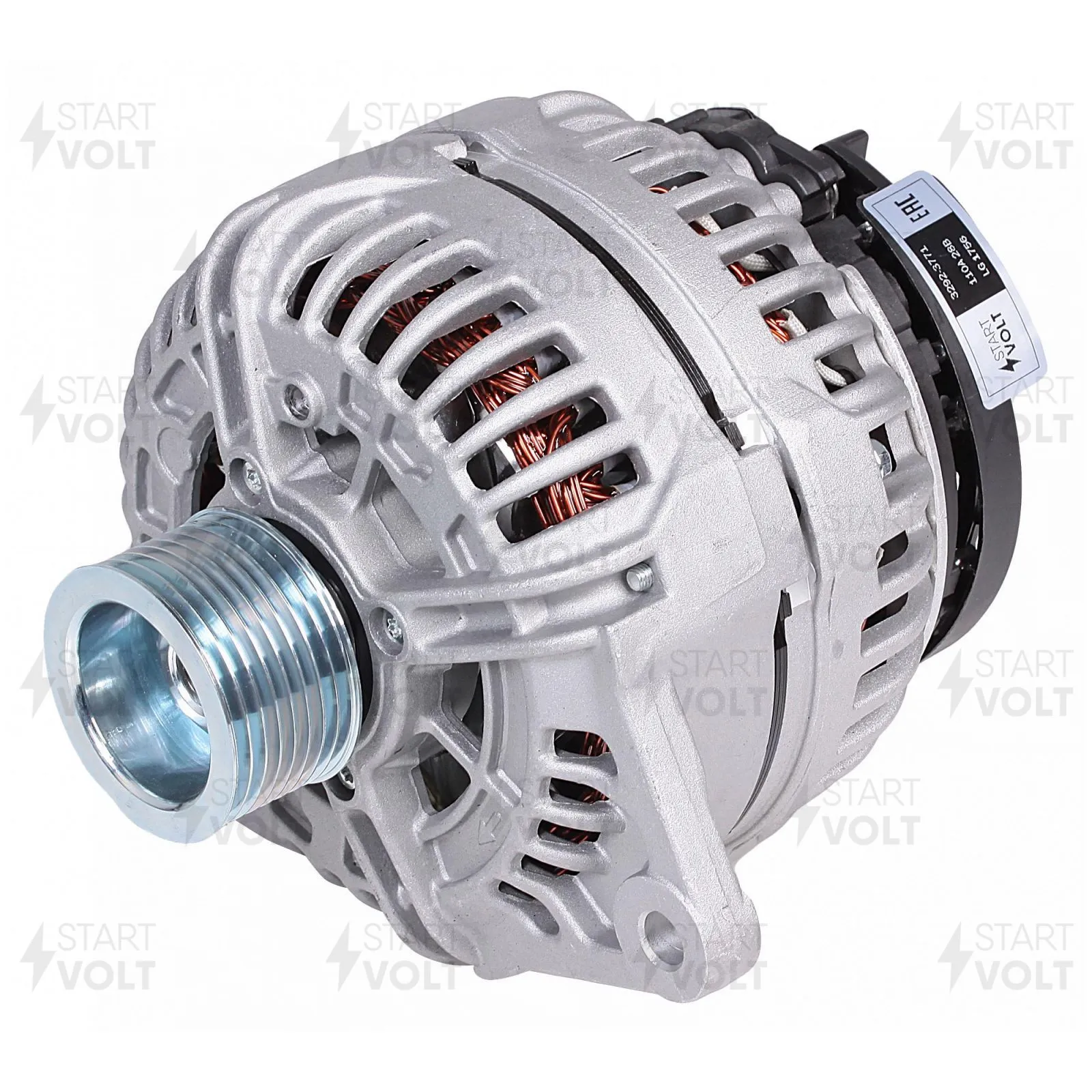 Генератор для а/м КАМАЗ с дв. CUMMINS ISLe-400 ЕВРО-4 110А STARTVOLT LG 1756