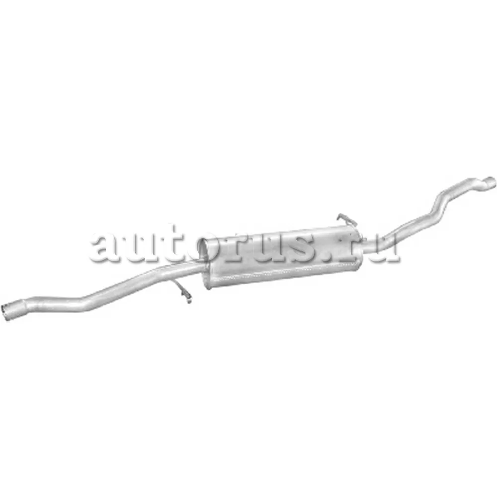 Резонатор Ford Galaxy 1.9TDi 95-00/ Seat Alhambra 1.9TDi 96-00 (две части) EDEX 08220