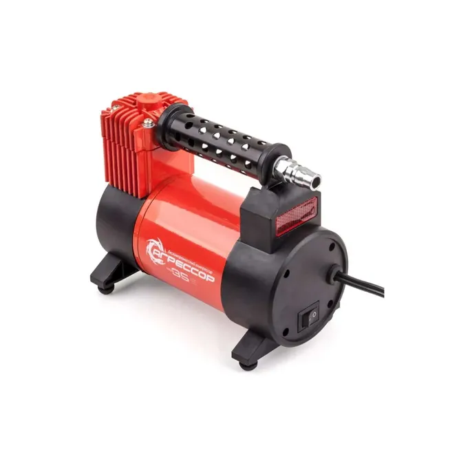 Компрессор АГРЕССОР AGR-35 поршневой 180W 150PSI (35л мин) 12V 1 6 AUTOPROFI AGR35
