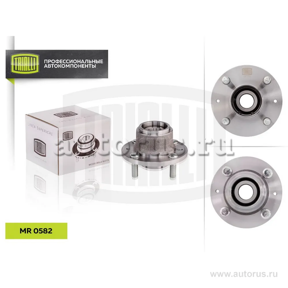 Ступица для а/м Chevrolet Aveo (02-) (задн. в сборе с подшип.) TRIALLI MR 0582