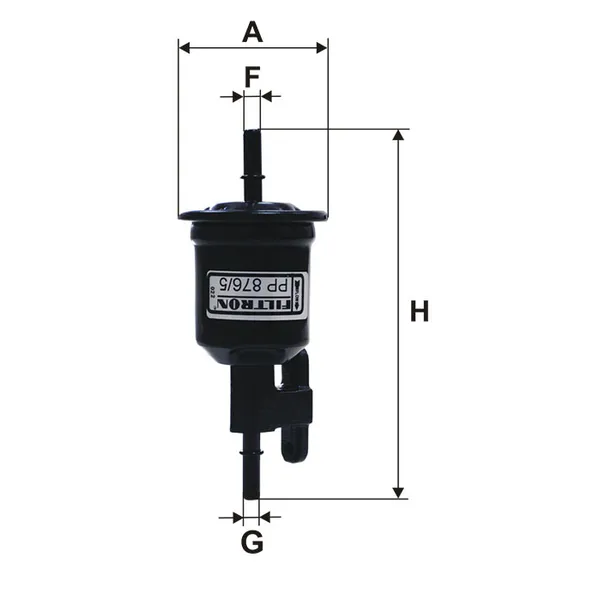 Фильтр топливный FILTRON PP876/5