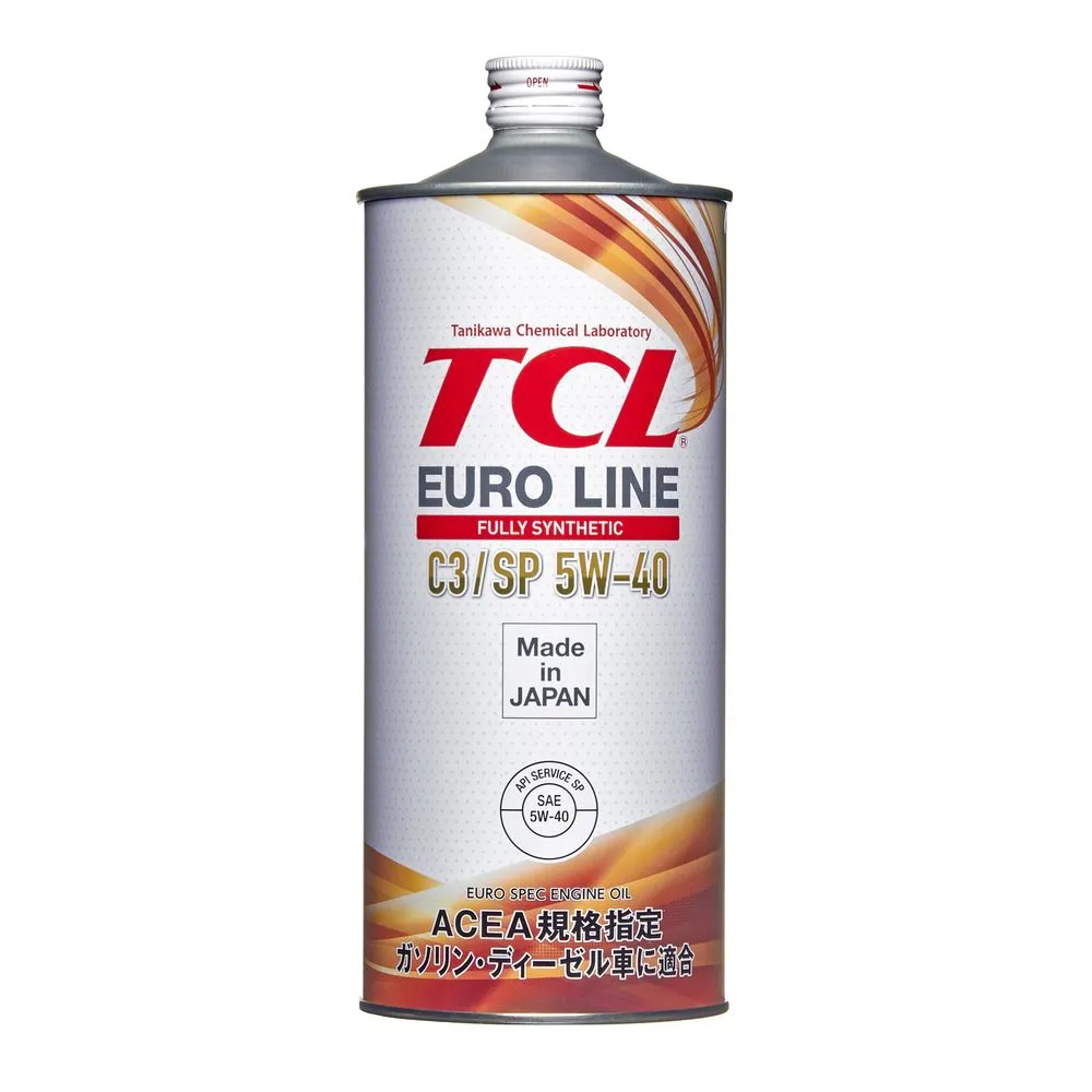 Масло моторное TCL Euro Line SP ACEA C3, 5W40, 1л TCL E0010540C3