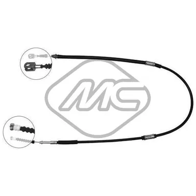 Трос ручника TOY COROLLA AE92GT ALL DX-RH Metalcaucho 83456