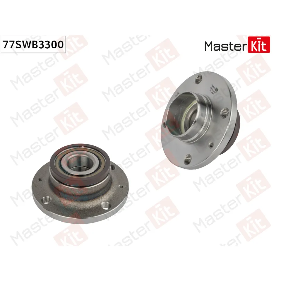 Ступица с подшипником OPEL CORSA D/FIAT 06- зад. DRUM MASTERKIT 77SWB3300