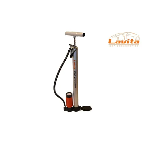 Ручной насос, однопоршневой, максимальное давление 10 атм, с манометром LAVITA LA 190141
