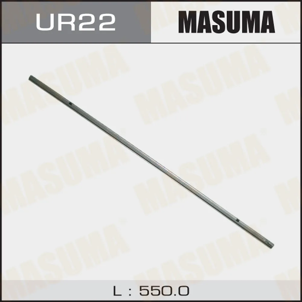 Лента щетки стеклоочистителя 22' (550 мм x6 мм) MASUMA UR-22