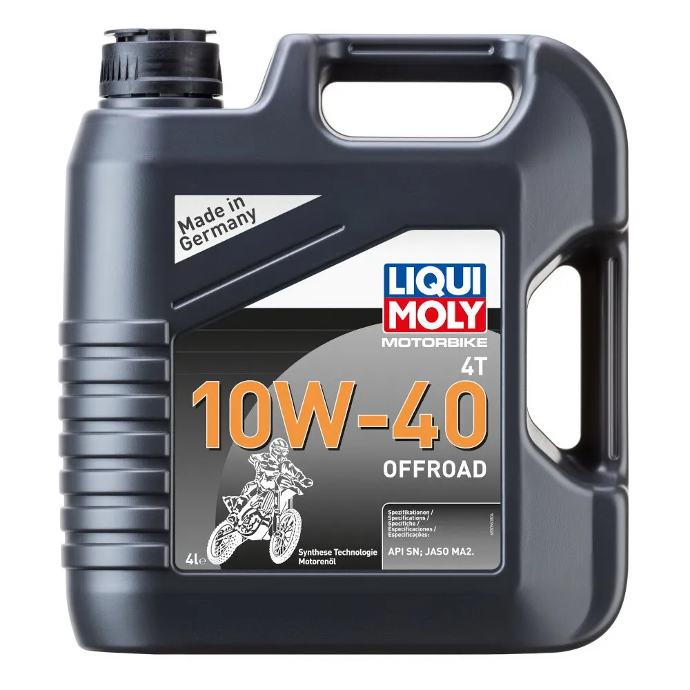 Масло моторное LIQUI MOLY Motorbike 4T Offroad 10W-40 4 л 3056