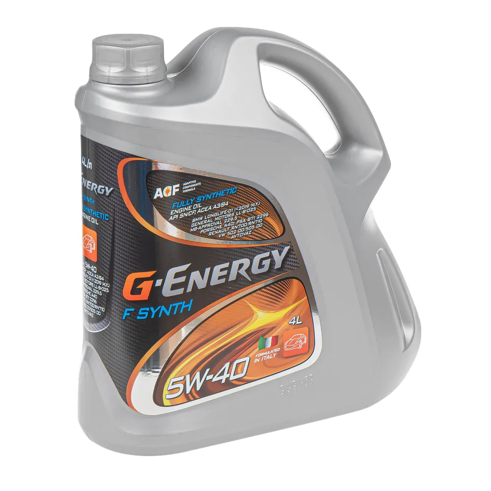 Масло моторное G-Energy F Synth 5W-40 синтетическое 4 л 253140468