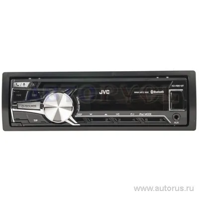 Проигрыватель CD,MP3 JVC KD-R851BTEY, 4x50вт, USB, bluetooth