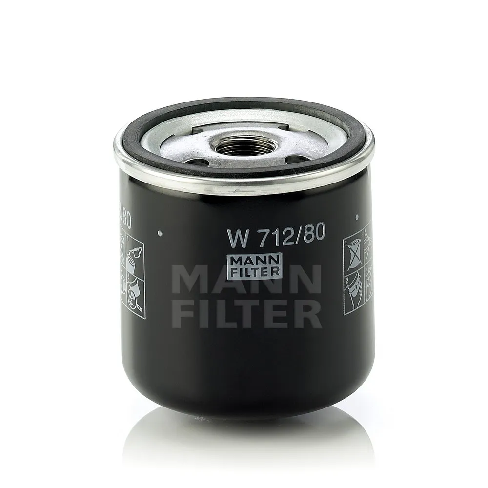 Фильтр масляный MANN-FILTER W 712/80