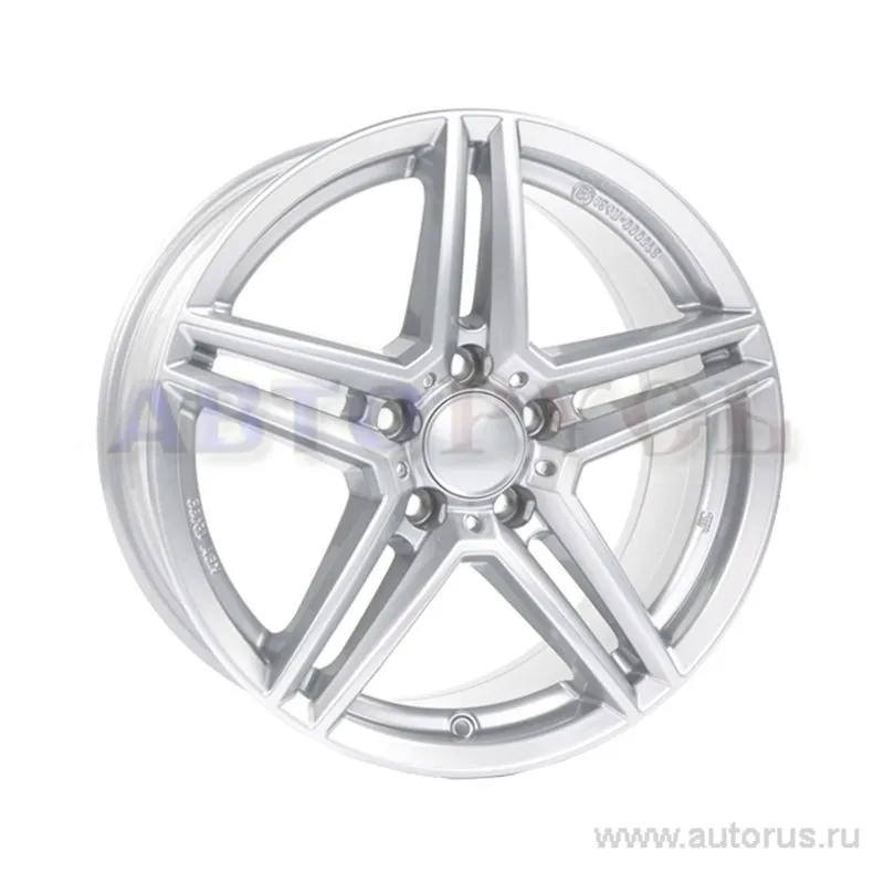 Диск литой R17 7J 5x112/66.5 ET48 ALUTEC M10 Polar Silver M1070748M810