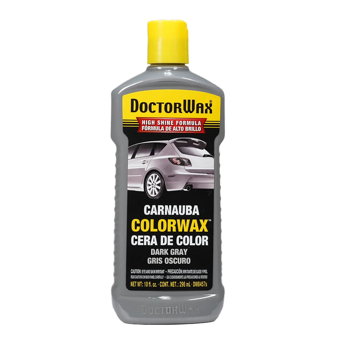 Цветной полироль с полифлоном. Серый Doctor Wax DW8457s