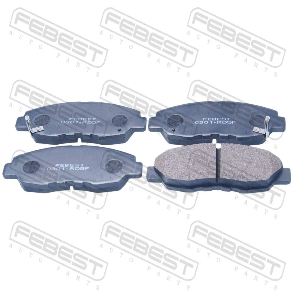 Колодки тормозные передние HONDA CR-V RD1 1996-2001 [GN] FEBEST 0301-RD5F