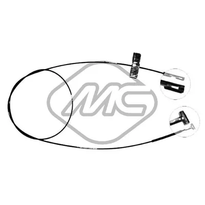 Трос ручника NIS PRIMASTAR ALL INTERLWB Metalcaucho 80079