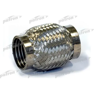 Гофра глушителя усиленная 50X100 InterLock AISI 304 PATRON ELVW50x100