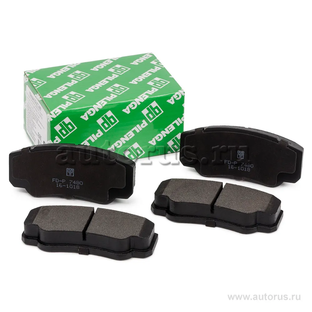 Колодки тормозные дисковые задние для CITROEN/PEUGEOT BOXER, DUCATO, JUMPER PILENGA FD-P 7480