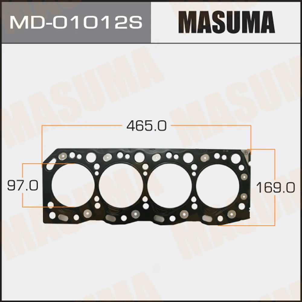 Прокладка ГБЦ TOYOTA HIACE MASUMA MD-01012S