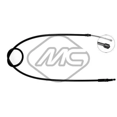 Трос ручника R 4GTL (1128) DX/SX R /LH Metalcaucho 80264